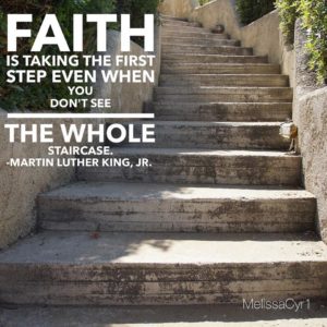 MLK faith quote