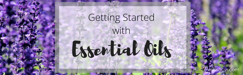 getting started with essential oils 