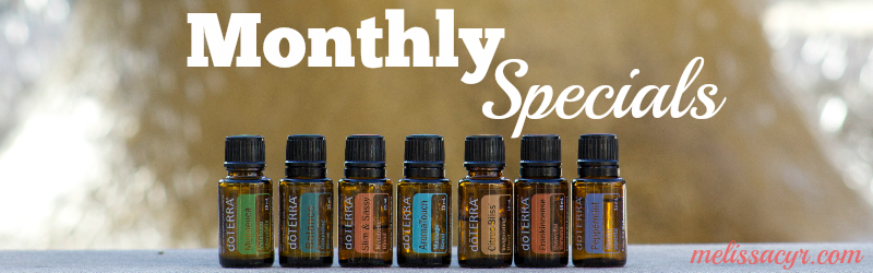 essential oil monthly specials