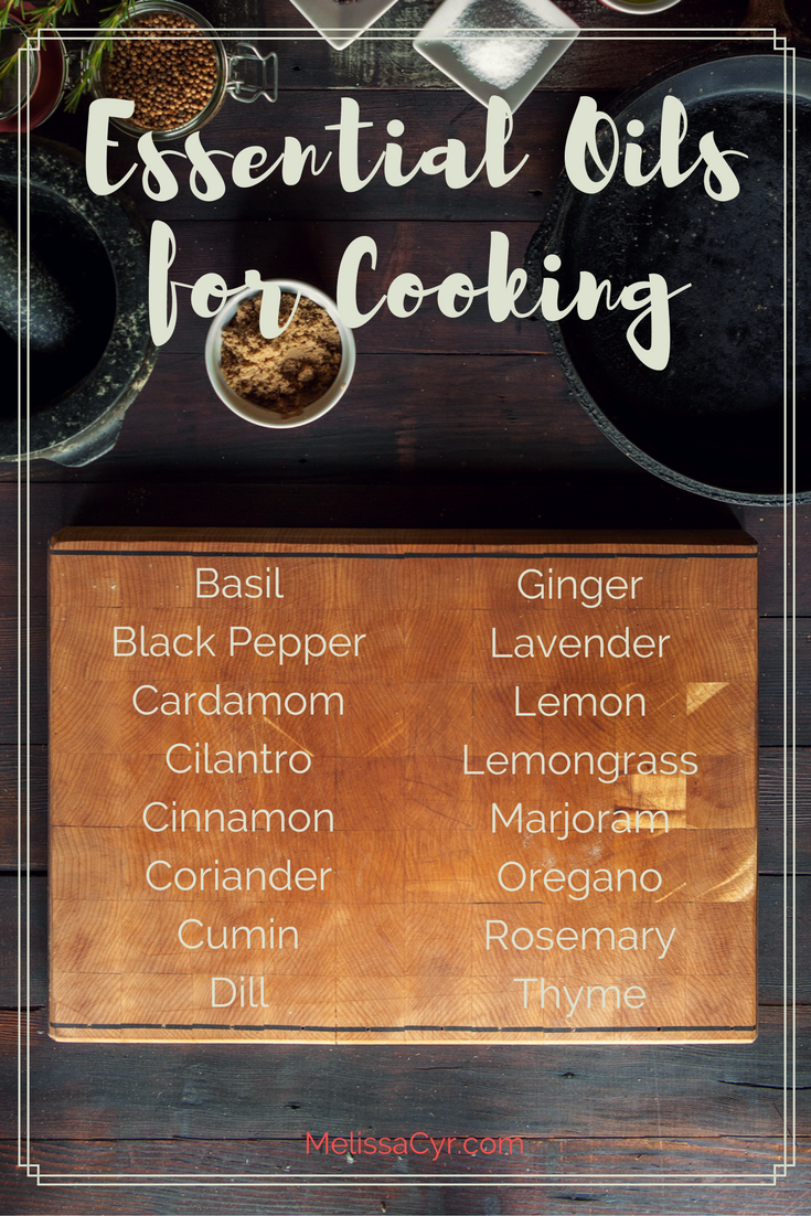 essential oils for cooking pin
