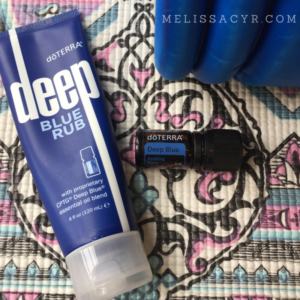 deep blue essential oils for working out